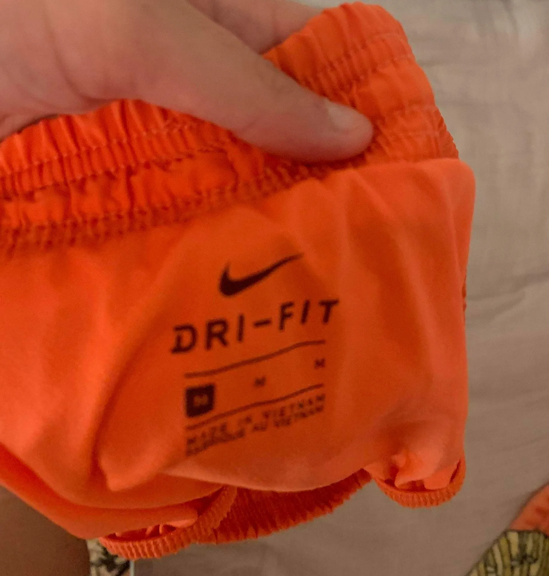 Nike Orange Tempo Shorts - Image 2