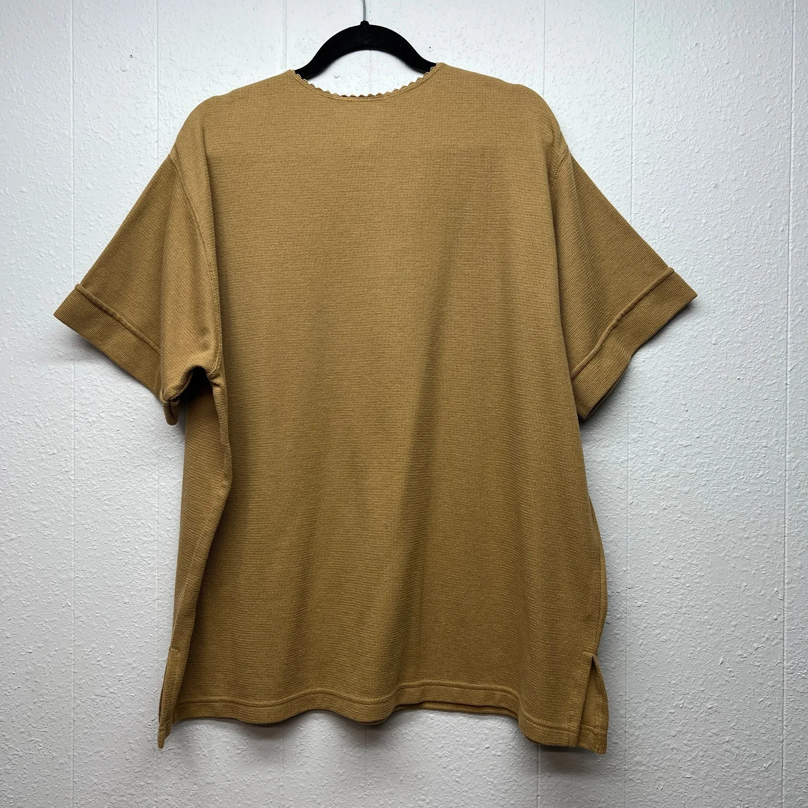 Sag Harbor Knit Sweater Womens 2X Business Casual Office Workwear Career Church Brown - Image 6