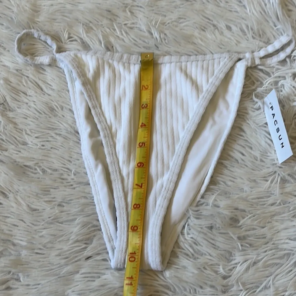 LA Hearts by PacSun Eco White Brooklyn Bikini Bottom size Large NWT - Image 7