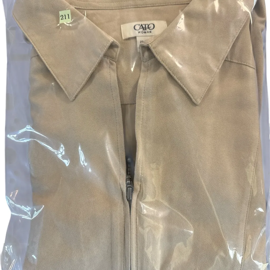 Cato ‎ Tan Utility Jacket for Women - Image 7