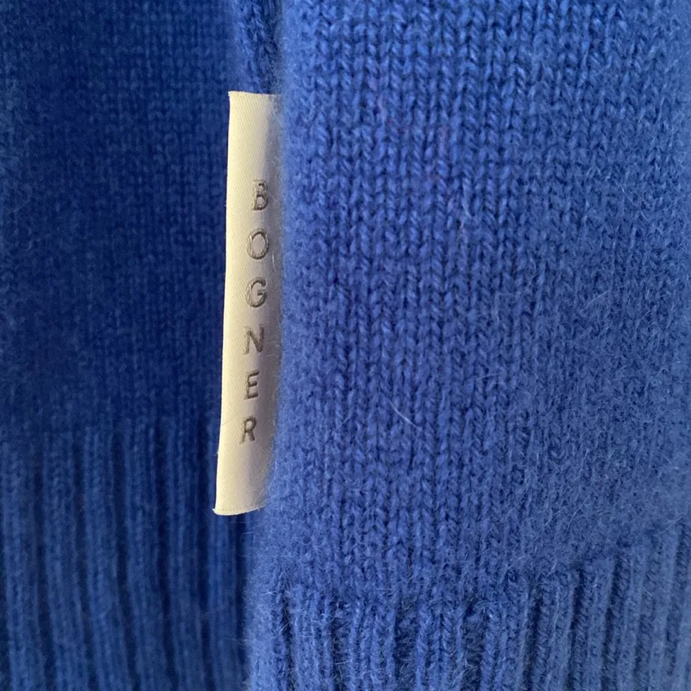 Harden x Bogner x Fred Segal Hollywood‎ Cashmere Cardigan Athleisure Size XXS Blue Size M - Image 7