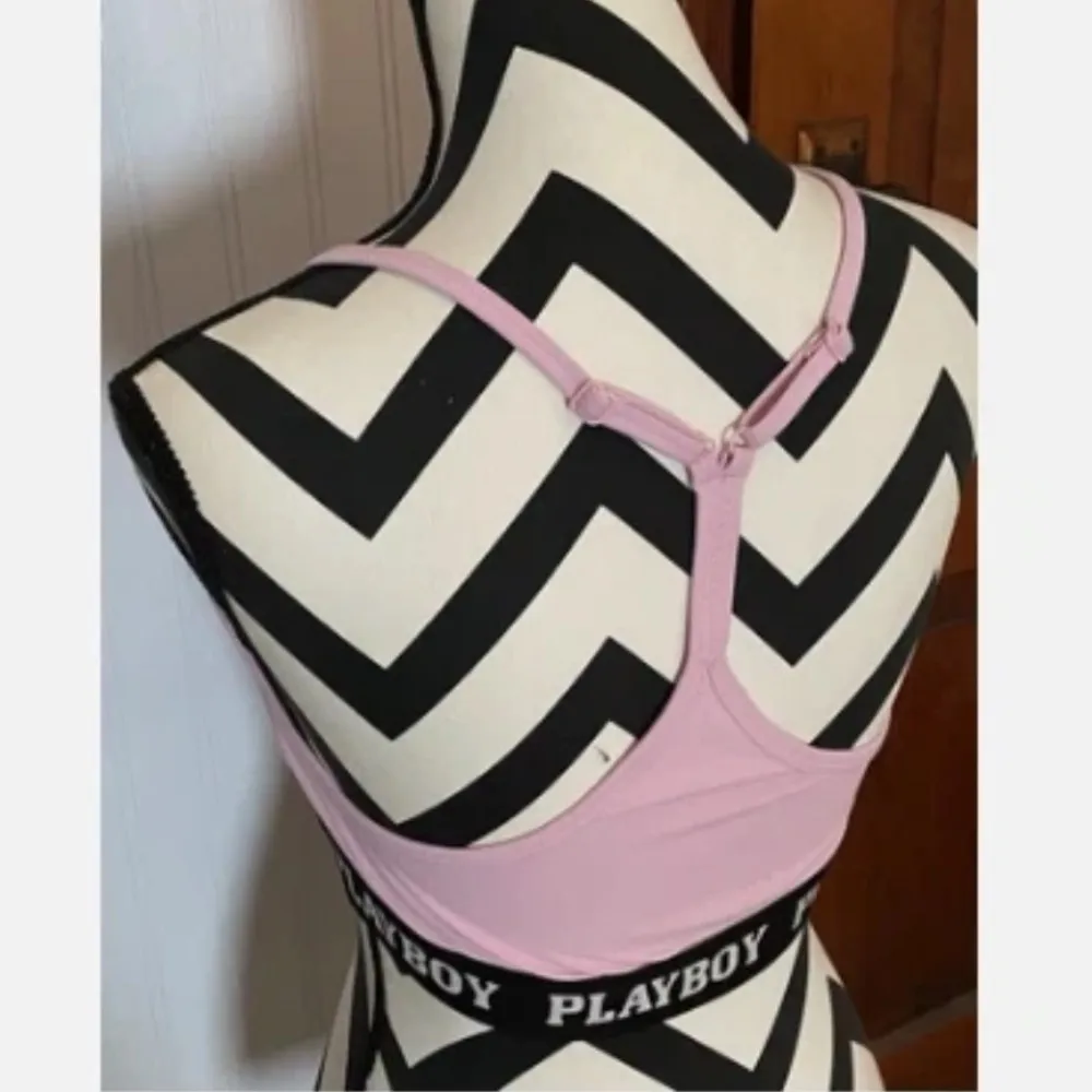PLAYBOY Light Pink Bralette New Without Tags Womens large - Image 6