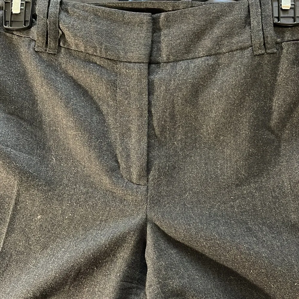 Ann Taylor Loft Gray Slacks Trousers Julie Size 8 EUC #7371 - Image 3