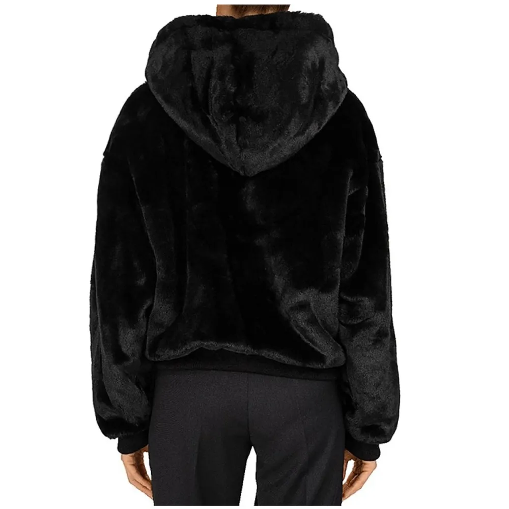 The Kooples X Sport Faux Fur Hoodie - Image 5