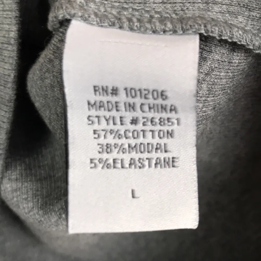 Soft Surroundings Women’s Embroidered Half Zip-Up Ribbed Long Sleeve Shirt - Image 6