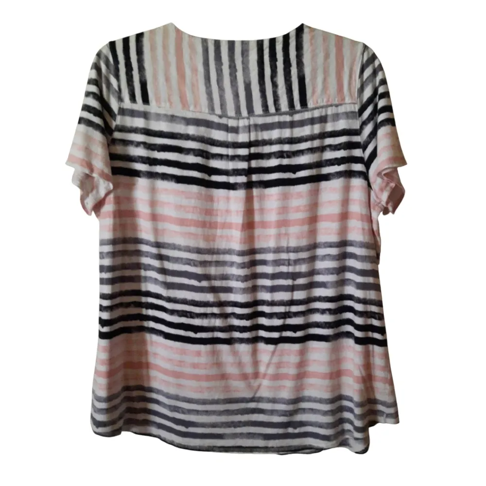 Westbound Woman Striped Tee Size 2X - Image 2