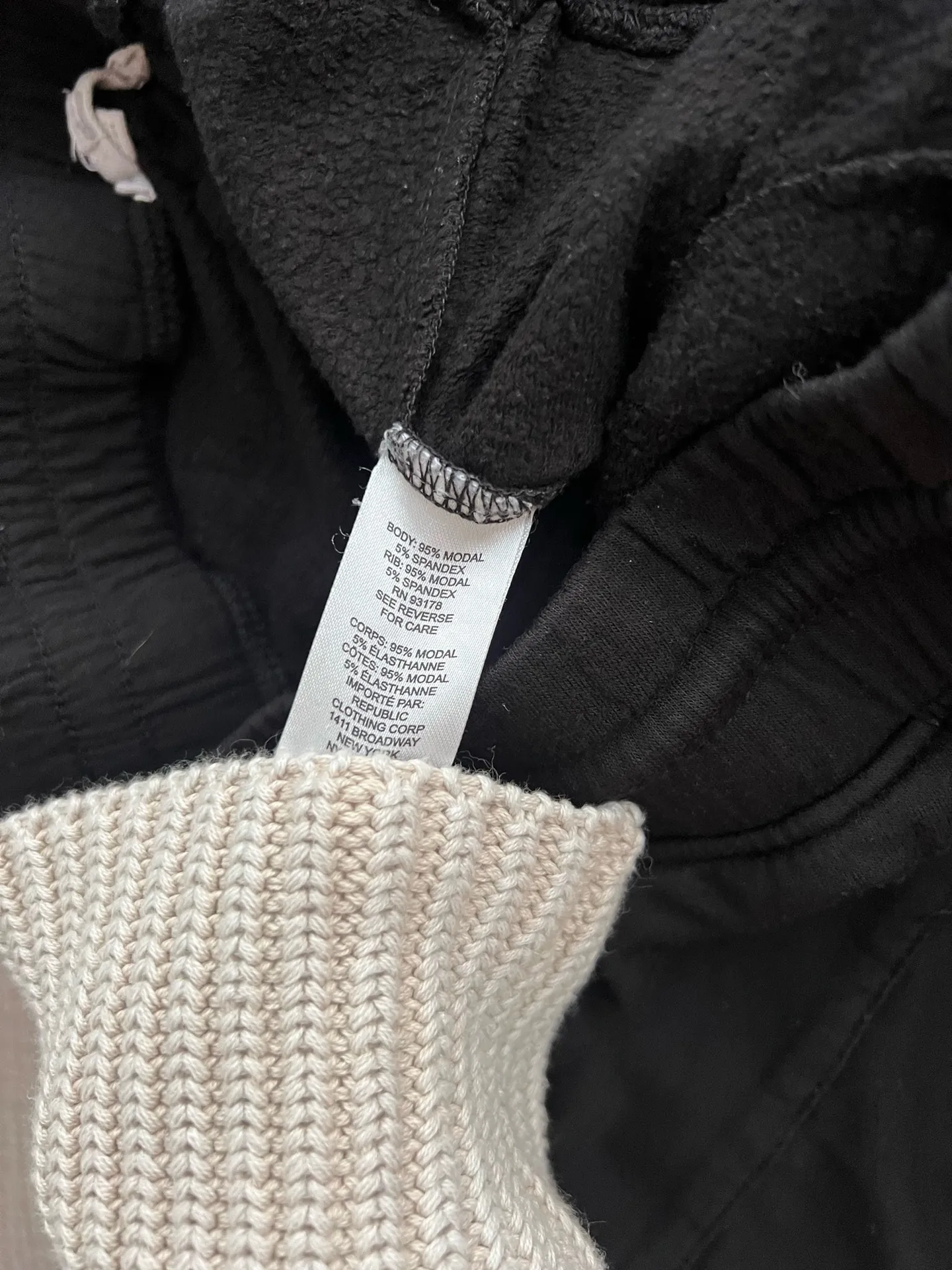 Sweat set Black Size L - Image 5