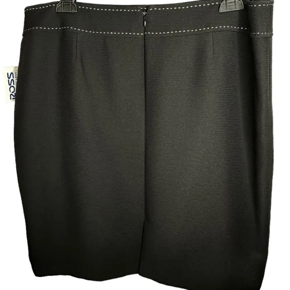 Tahari‎ ASL Black Skirt Set nwt Size 18 - Image 4