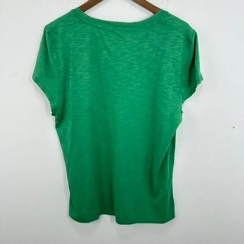 Sanctuary Women's V-Neck Short Sleeve T-Shirt Top Green XXL‎ Plus Size Brand New - Image 9