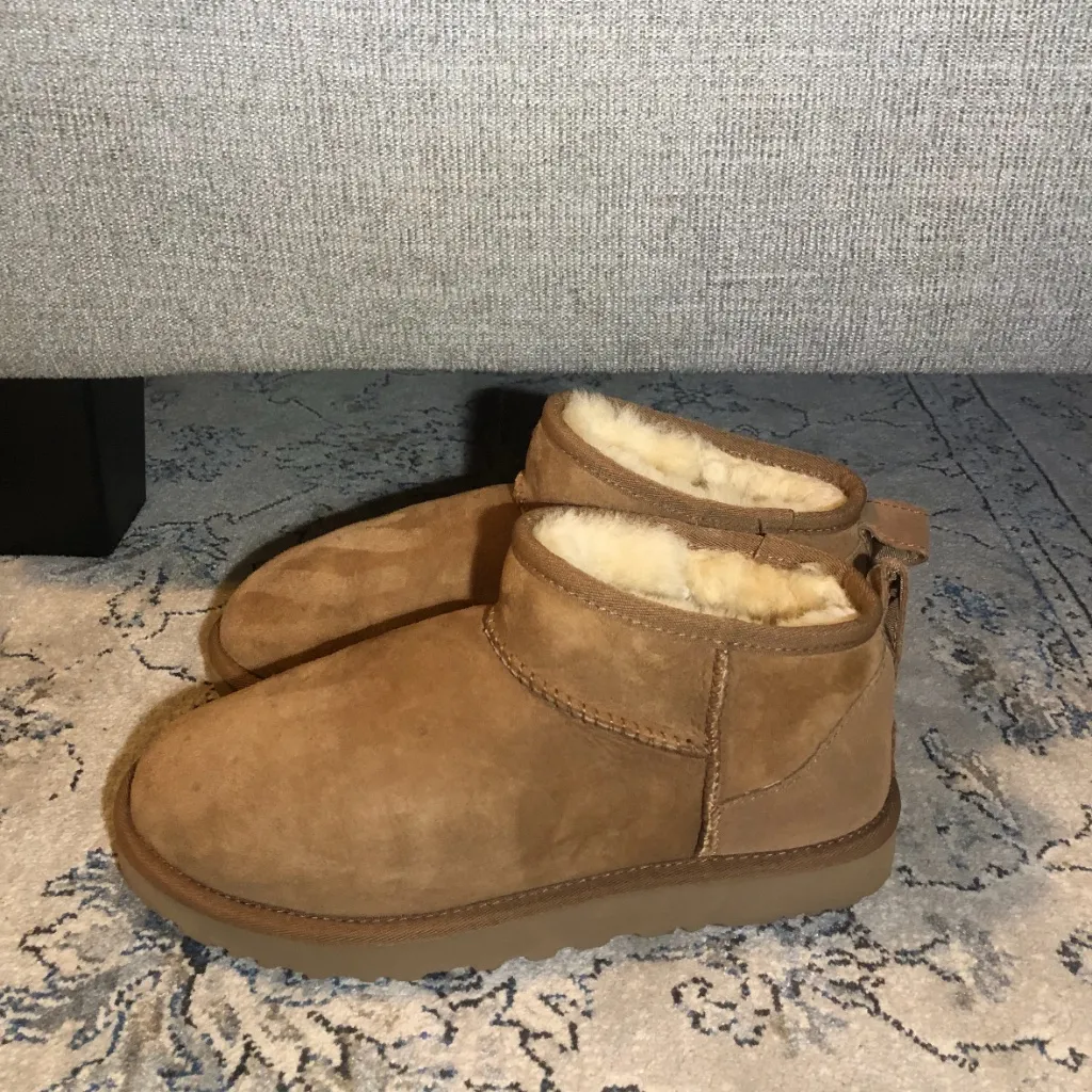 UGG Ultra Mini Chestnut Boots - Image 3