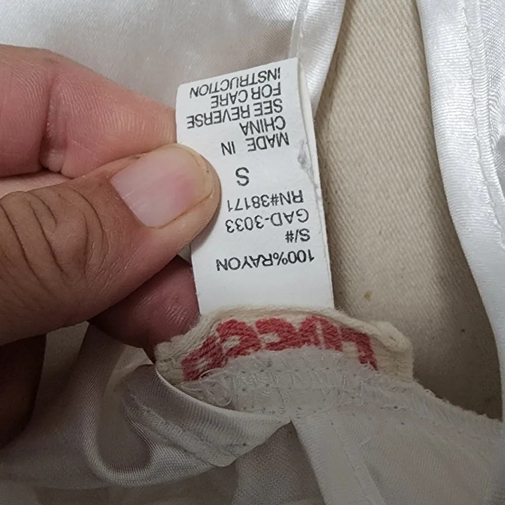 Lucca Couture  white rayon tunic dress size small - Image 7