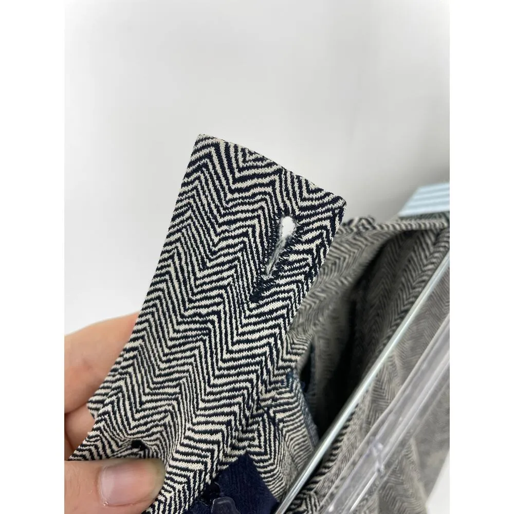 Giorgio Armani Pants Womens 14 Trousers Pleated Black White Le Collezioni - Image 5