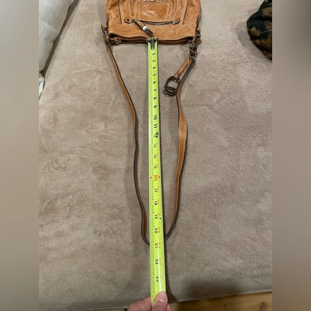 Tignanello Crossbody Bag used in good condition. Threads are all Intact - Image 14