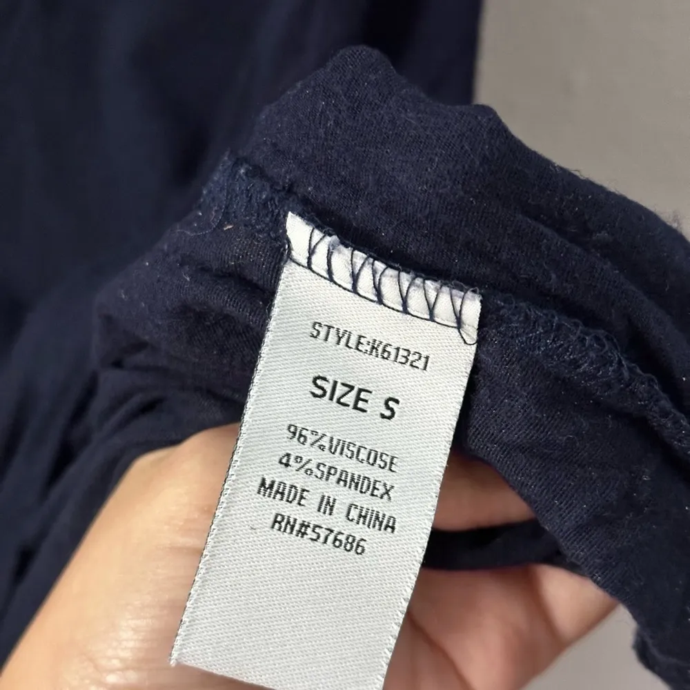 Agaci‎ Women Navy blue blouse size small - Image 5