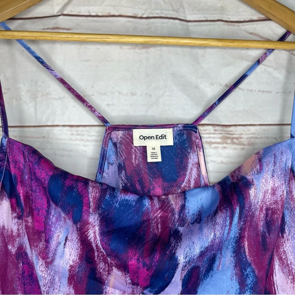NWT Open Edit • Tank Top • Multicolor • 1X - Image 3