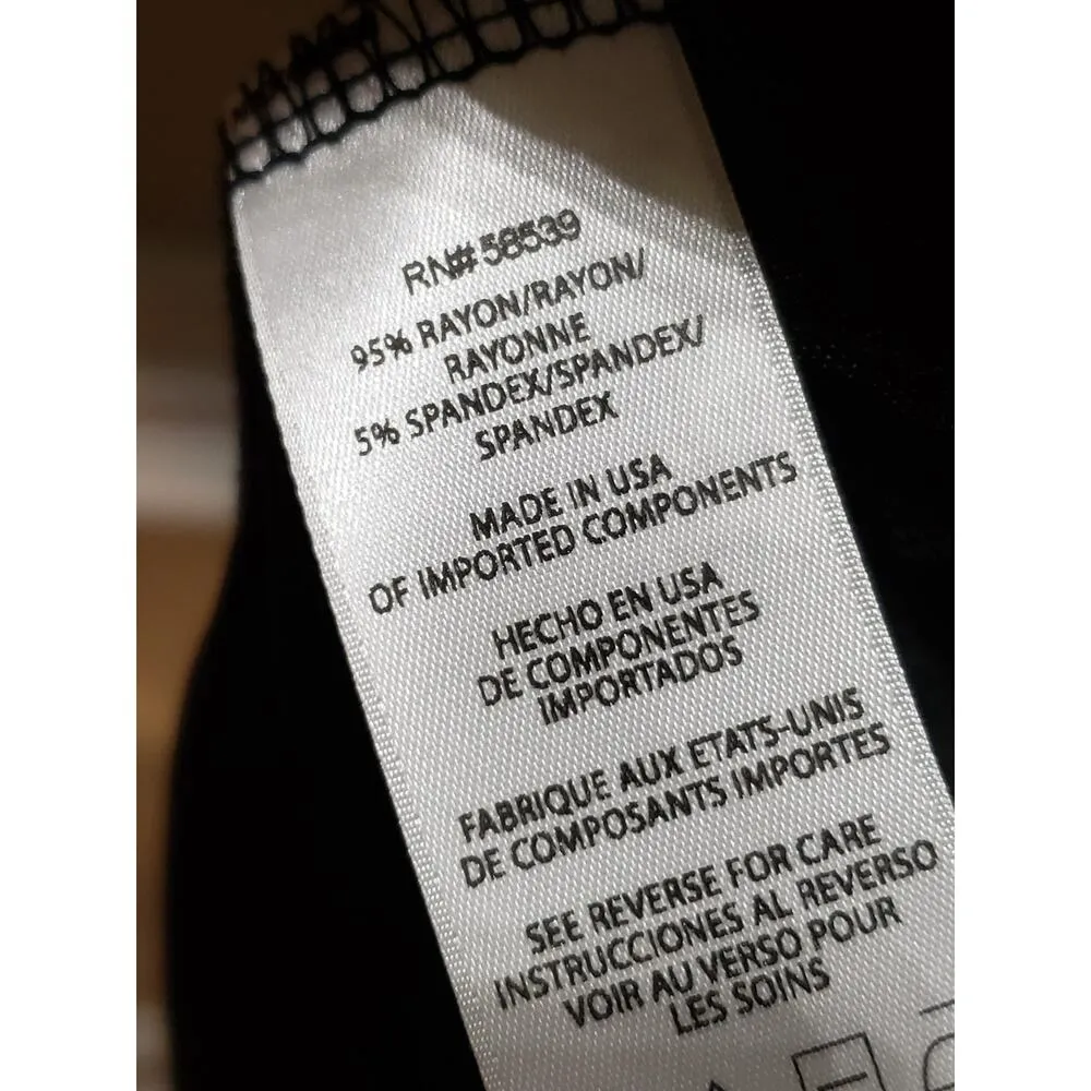 KUT From The Kloth Dress Women's 4P Black Ruched Bodycon Sheath Cocktail - Image 10