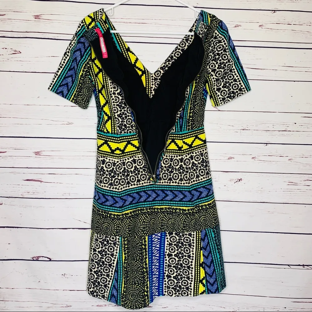 Anthropologie Plenty By Tracy Reese New Moon Dress Size Small Blue Green Boho - Image 10