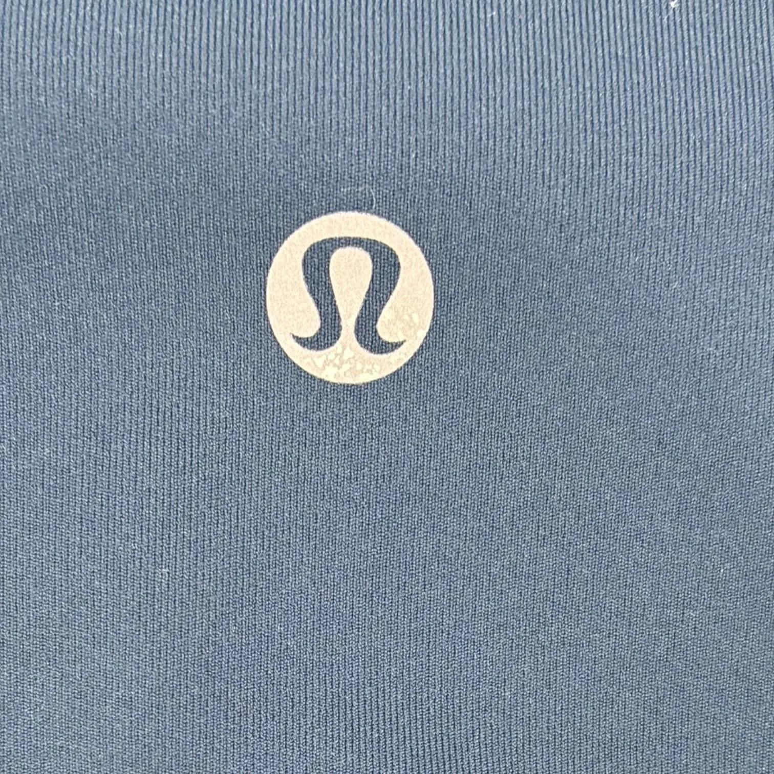 Lululemon Cropped Leggings Womens 6 Navy Blue High Rise Yoga Capri W6AGZS - Image 4