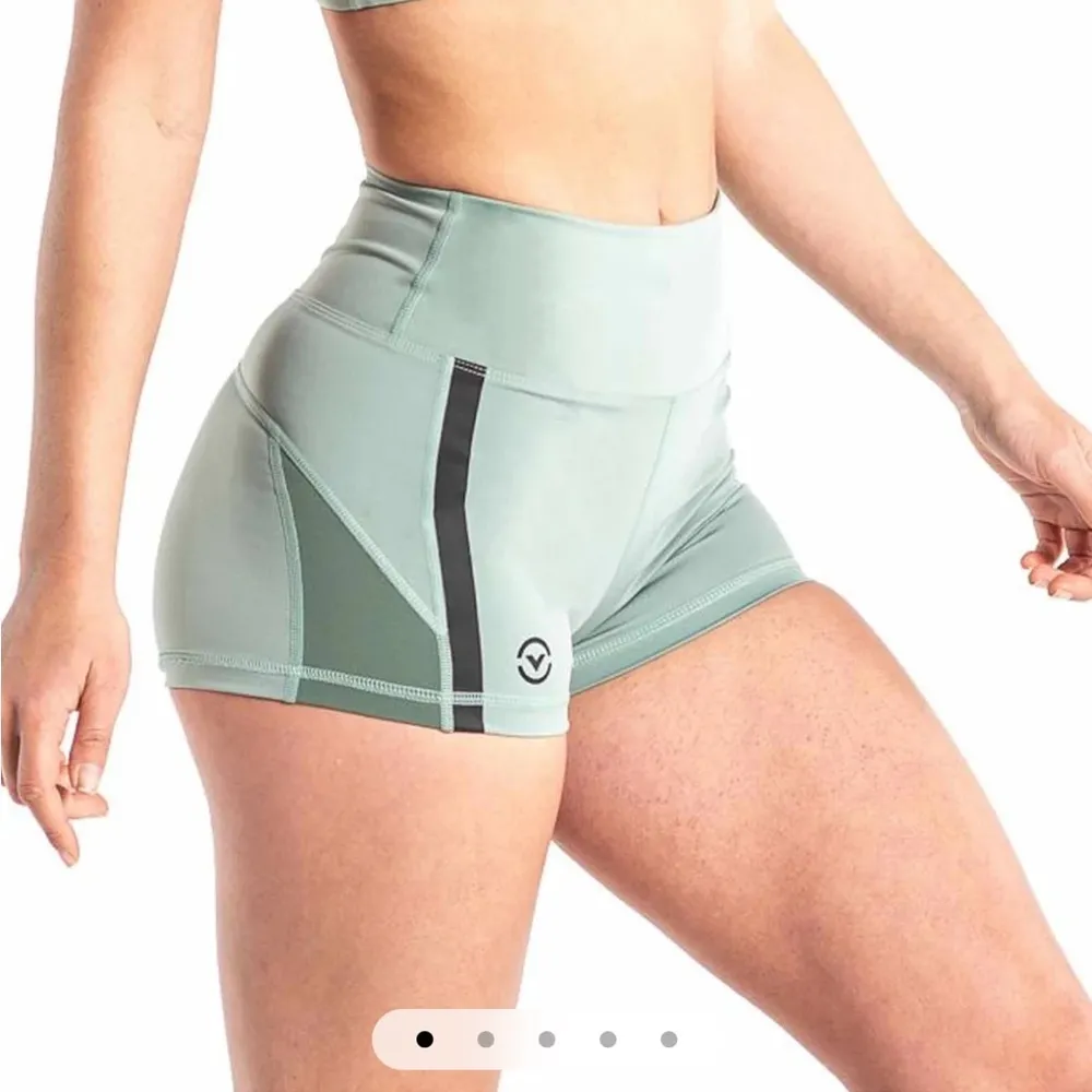 Virus multiverse tech athletic shorts seafoam green sz XS - Image 2