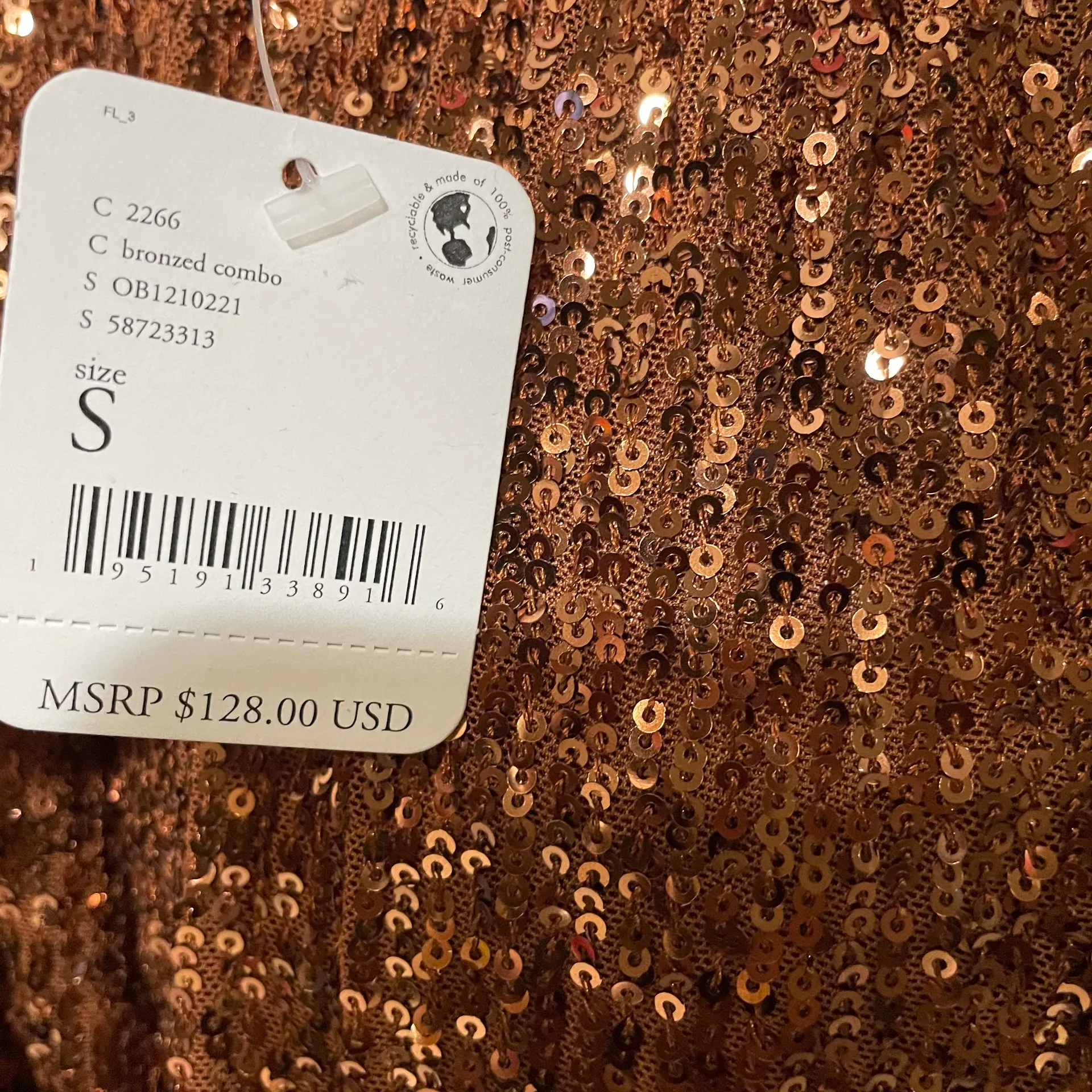 Women’s Last Dance Sequin Asymmetrical Skirt - Image 7