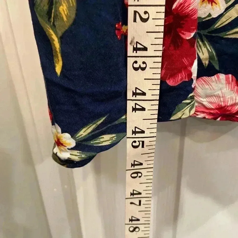 Lands End x Hoffman California Fabrics Sleeveless Hawaiian Print Dress Size 6 - Image 8