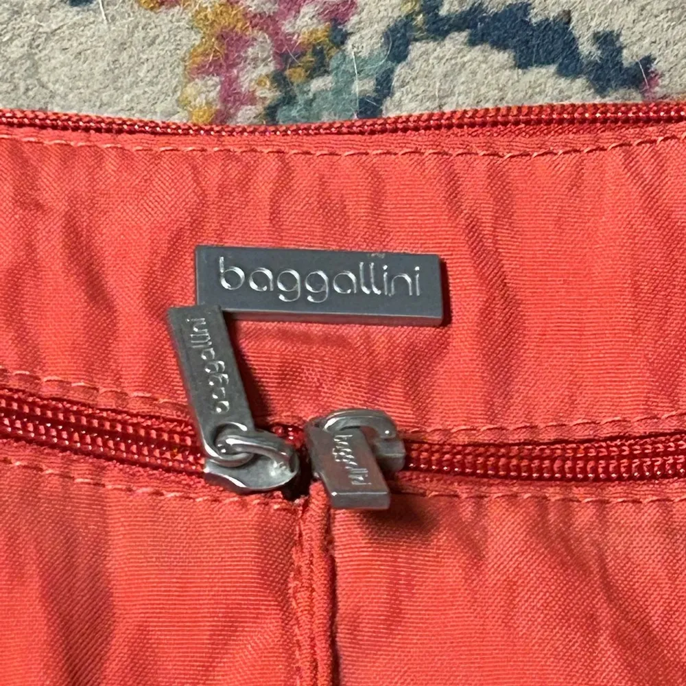 Baggallini‎ Nylon Orange Hobo Tote - Crossbody - Image 2