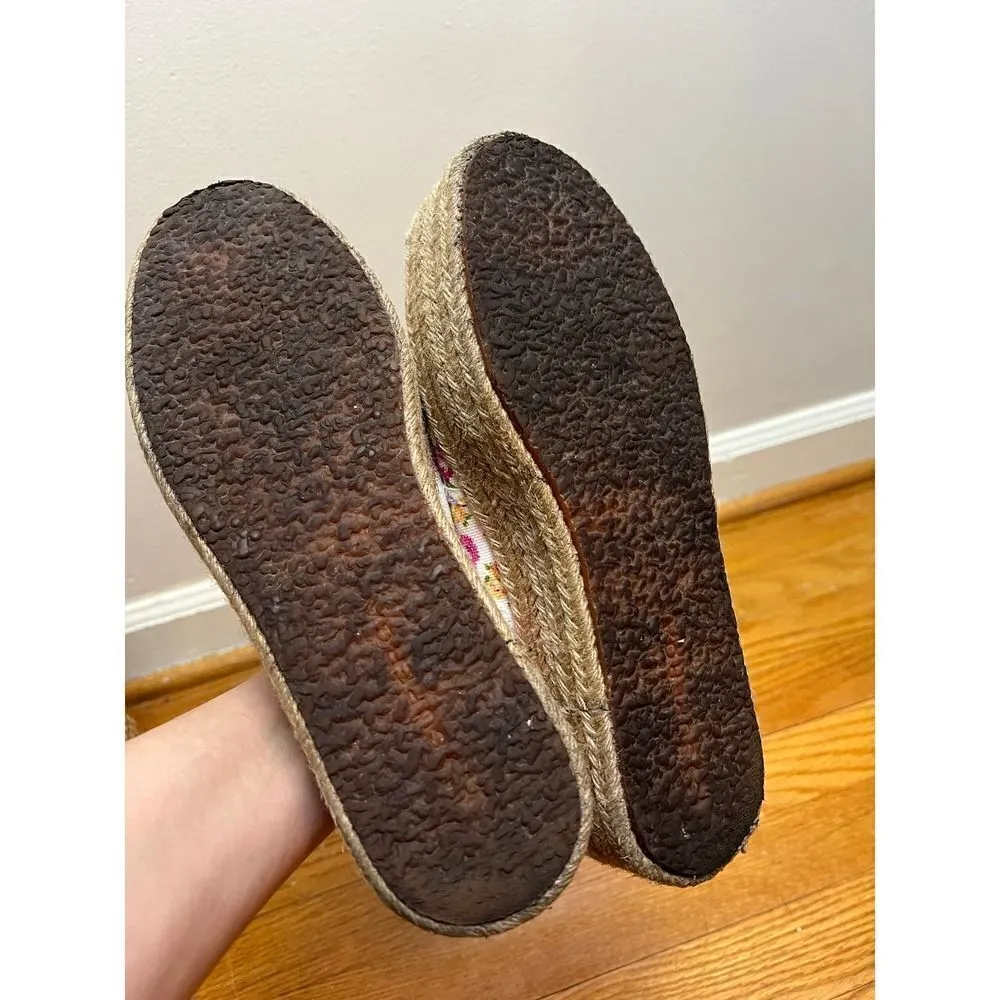 Love Shack Fancy  x Superga Platform Espadrilles Sz. 41.5 (US 10) - Image 6