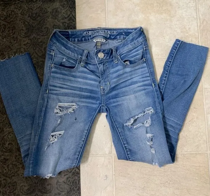 American Eagle Outfitters Holy Jeans - Image 2