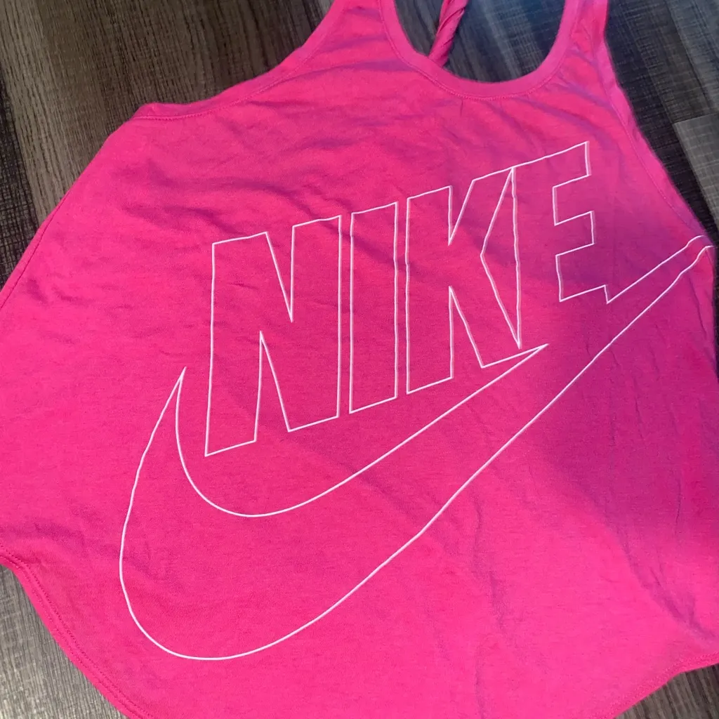 Nike Bright Pink tank top - Image 2
