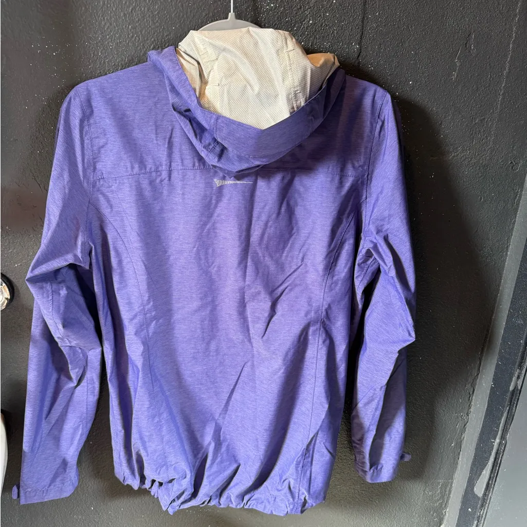 Women’s Paradox Purple Zip Up Rain Jacket Size M - Image 4