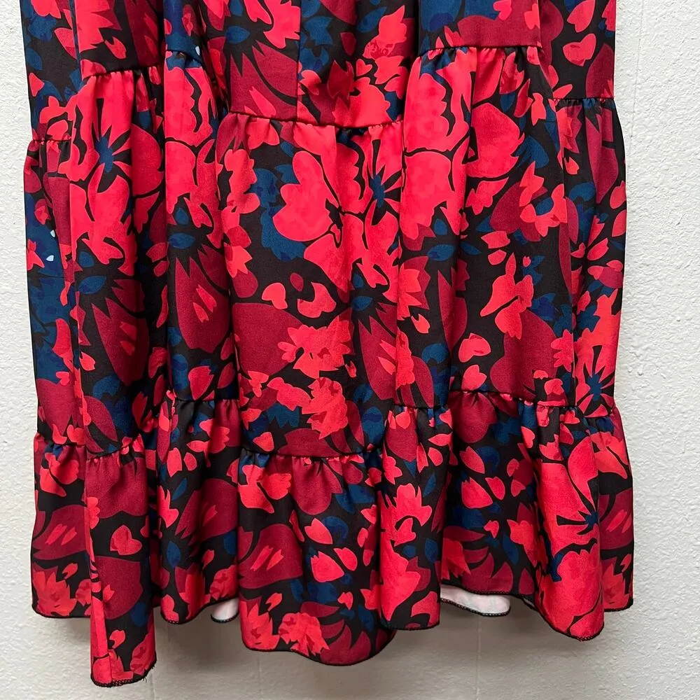 Shein Curve Cottagecore Vacation Lightweight Floral Midi Beach Dress Womens 4XL - Image 8