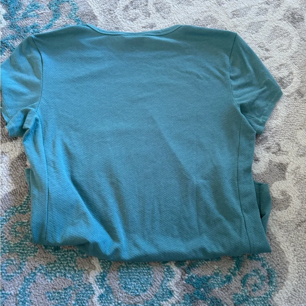 Gymshark Teal Short Sleeve Tee - Image 3