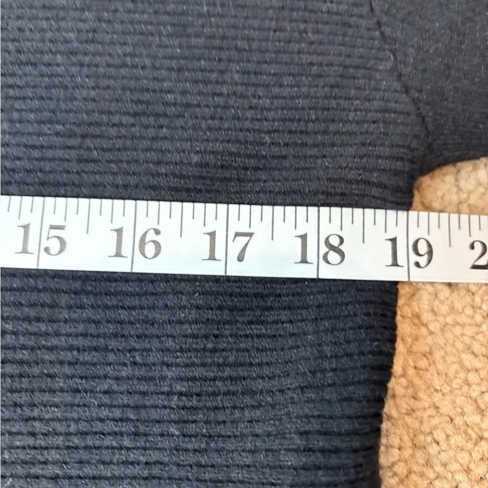 Blanc Noir Snap Button Intercept Cashmere Blend Pullover Sweater Size Small Black - Image 13