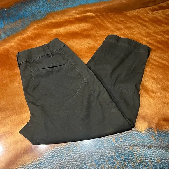 Arc'teryx A2B Chino Trim Fit Green crop pants 8 nylon cotton cycling biking - Image 2