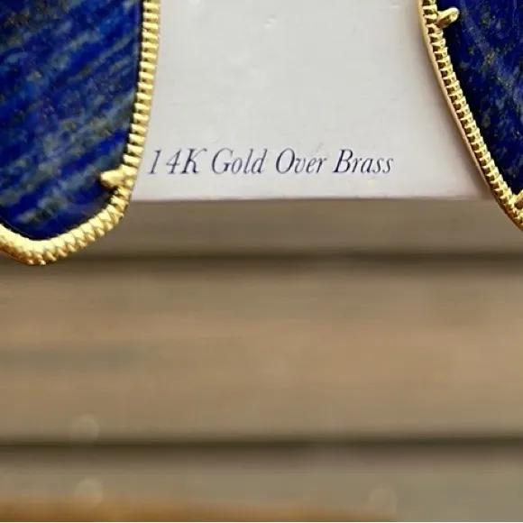 5/$35 14K Gold-Plated Earrings New in Box - Image 6