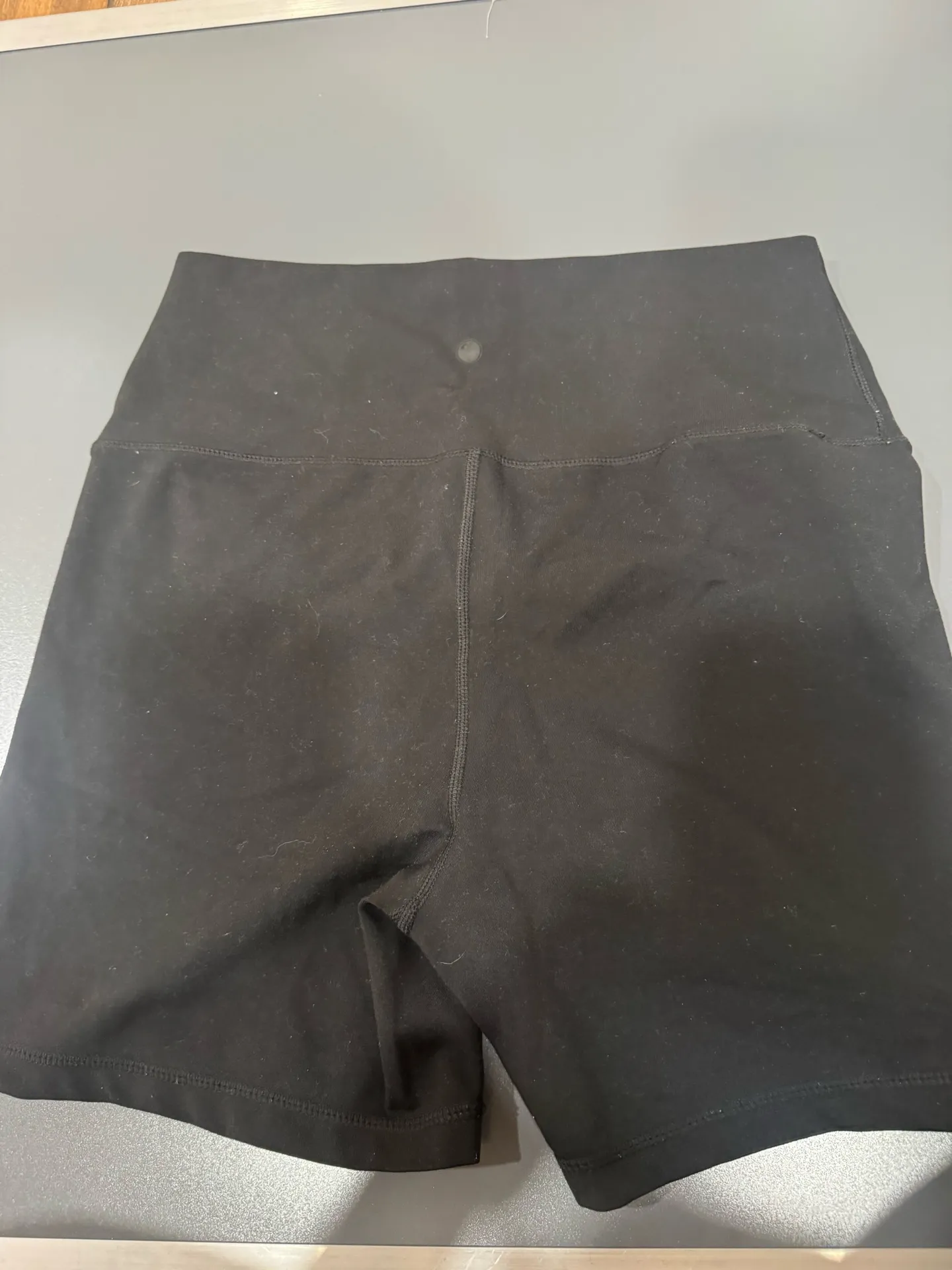Yogalicious Black Biker Shorts - Image 2