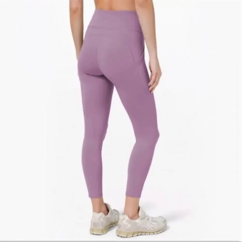 Lululemon Invigorate High Rise Pant Leggings with Pockets Purple Jubilee 14 NWT - Image 3