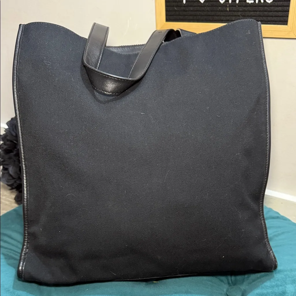 Fendi Black and Brown Tote Bag - Image 4