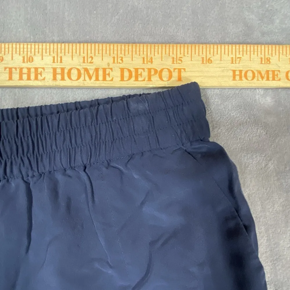 J. Jill Pure Pants Medium Sand Washed Blue Soft Woven Tapered Rayon Modal Casual - Image 8