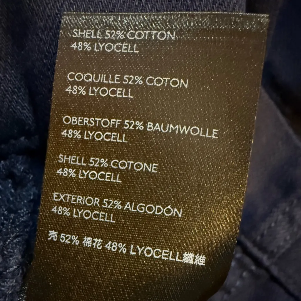 Pilcro & The Letterpress Anthropologie Navy Blue Mina A - Image 9