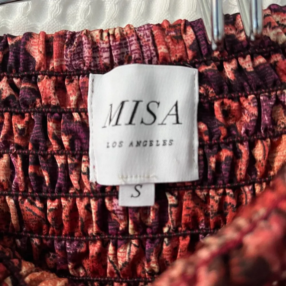 Misa Los Angeles boho multicolored harem pants NWOT lightweight summer vacation - Image 5