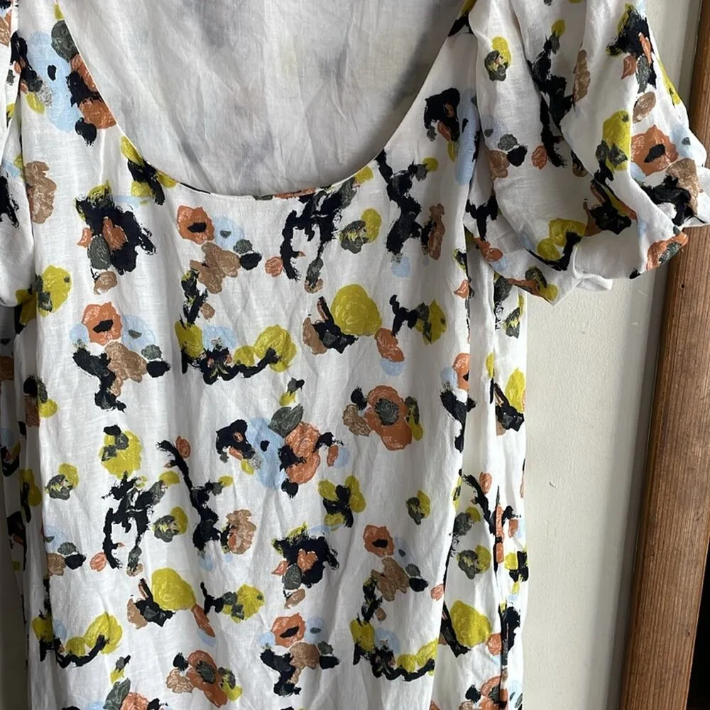 M.M.LaFleur The Gali Dress Meadow Print Linen - Image 9