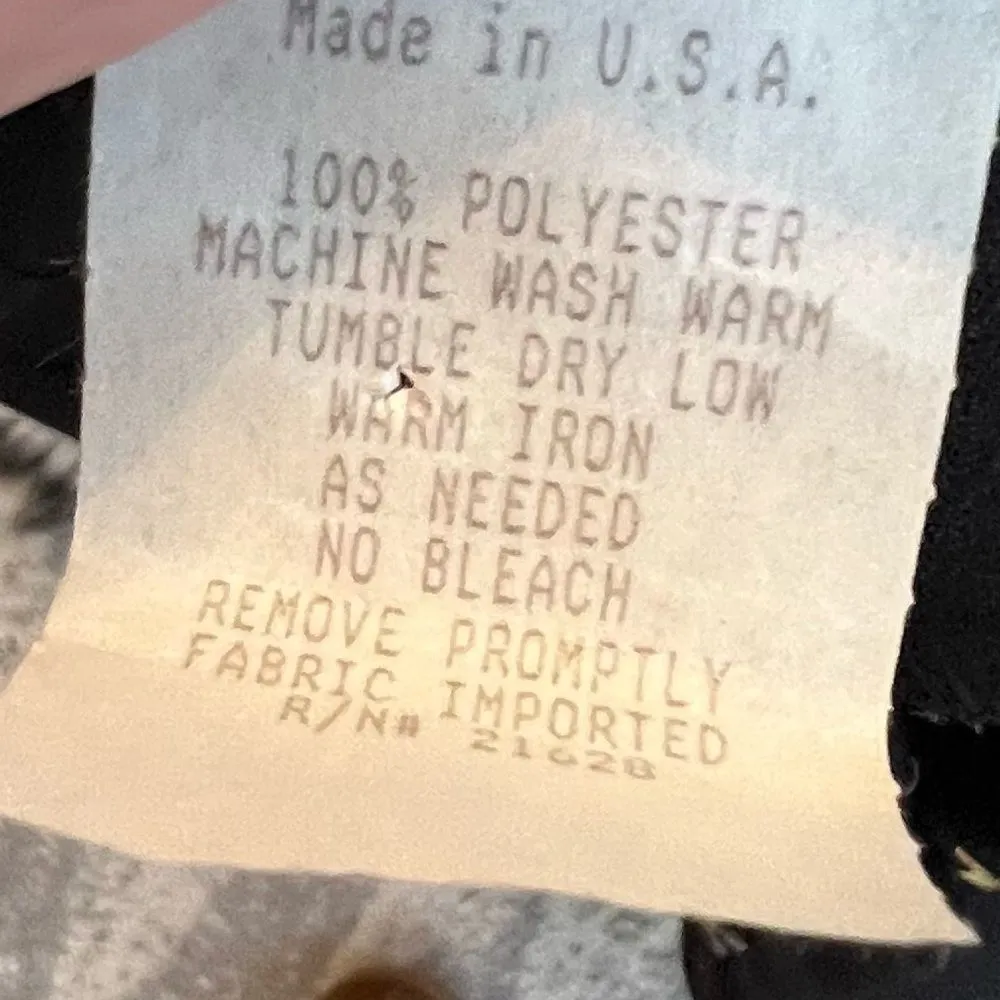 Vintage Breli Originals Black Blazer Size 16 - Image 8