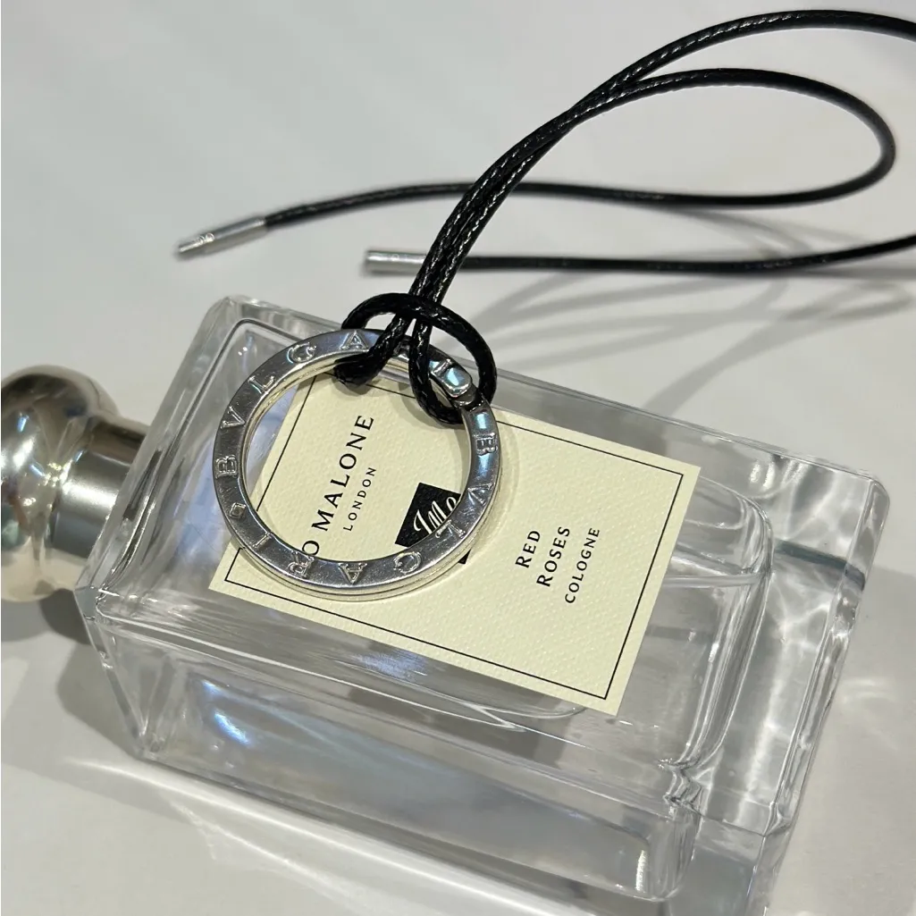 Authentic BVLGARI Sterling Silver 925 Key ring/Pendant/Scarf Ring multi - Image 3