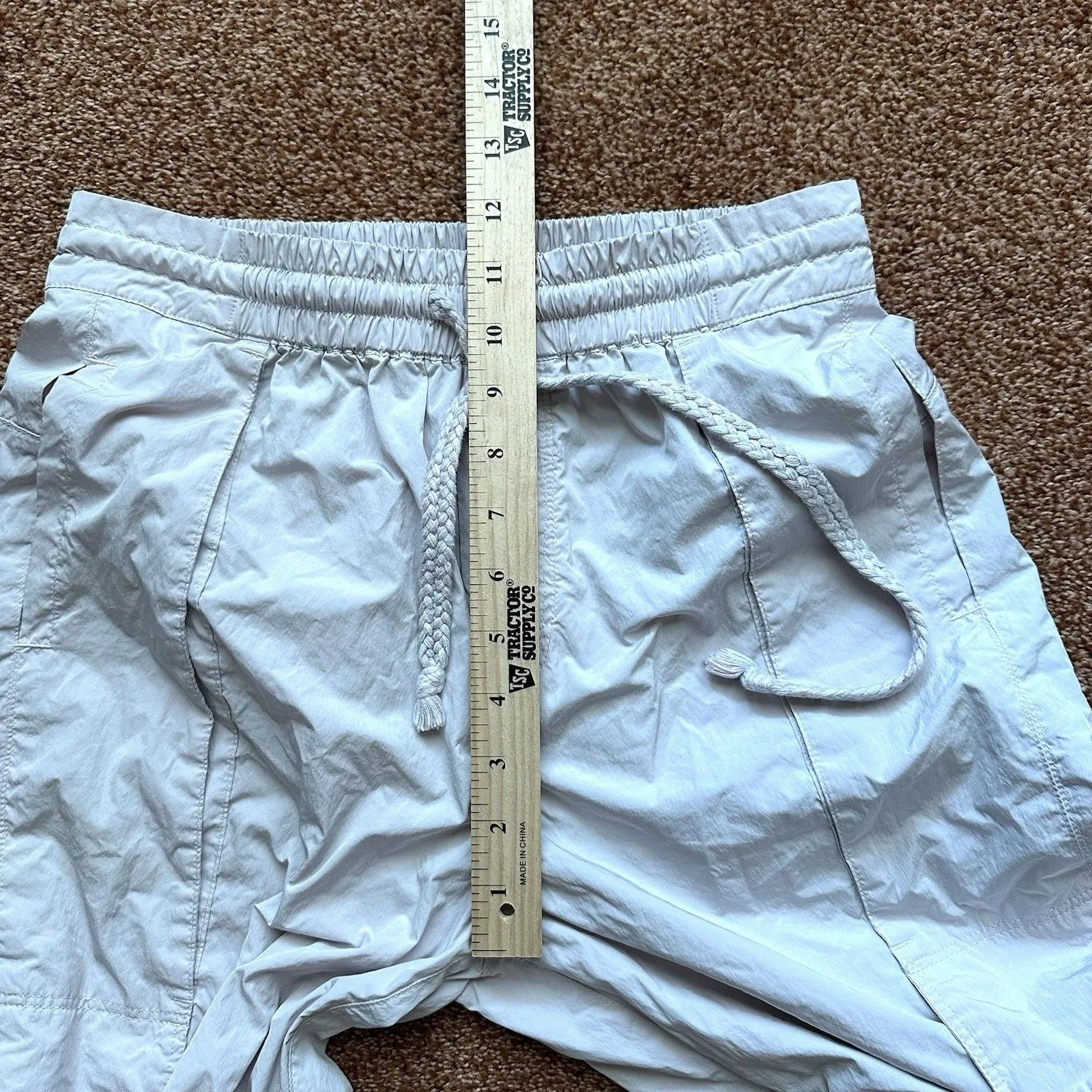 Free People Parachute Pants XS Pink Pull On Balloon Harem Elastic Waist - Image 5