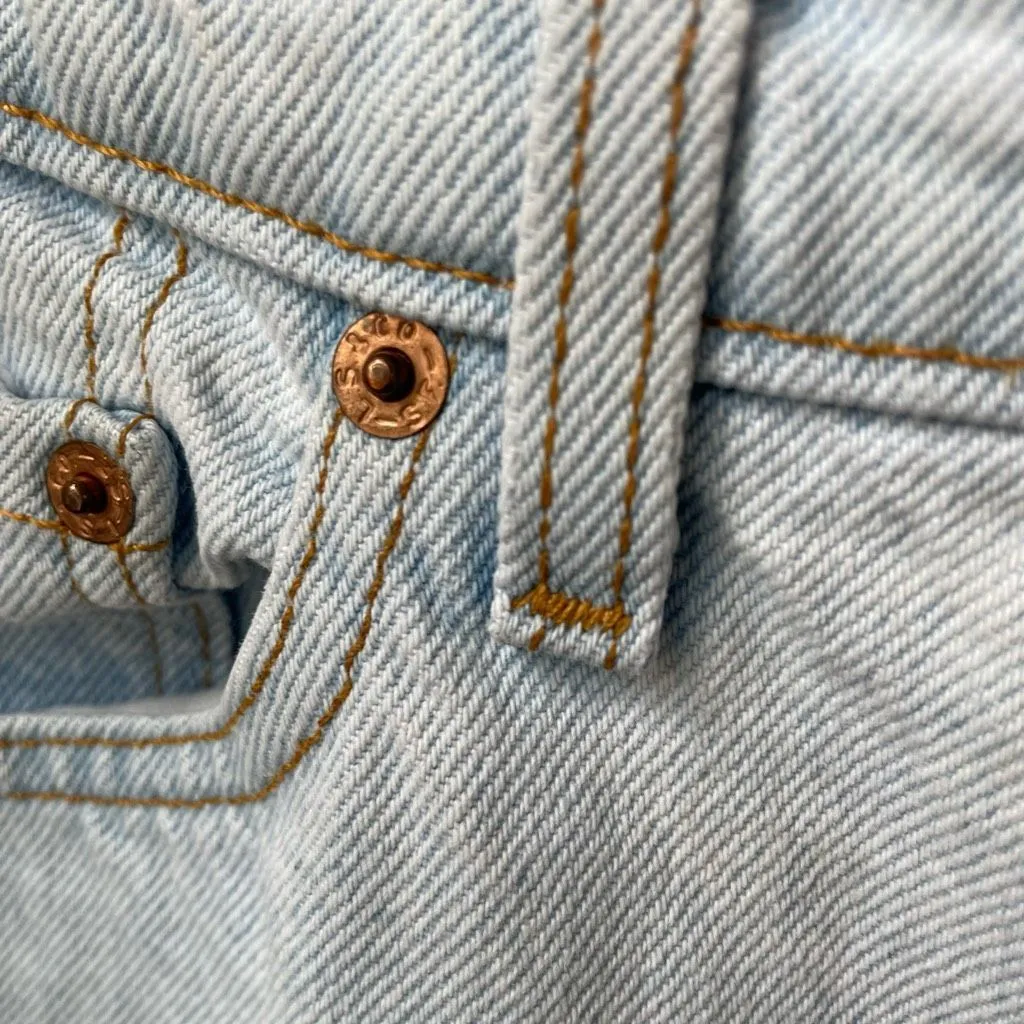 Levi’s Vintage 90s 521 Tapered Fit Jeans 16 Short - Image 8