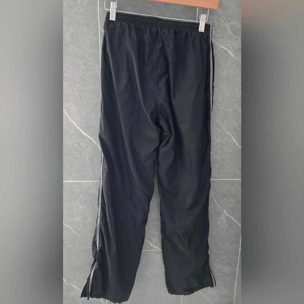 Gap Women's Black White Striped Athletic Workout Pants Size 2 - Image 2