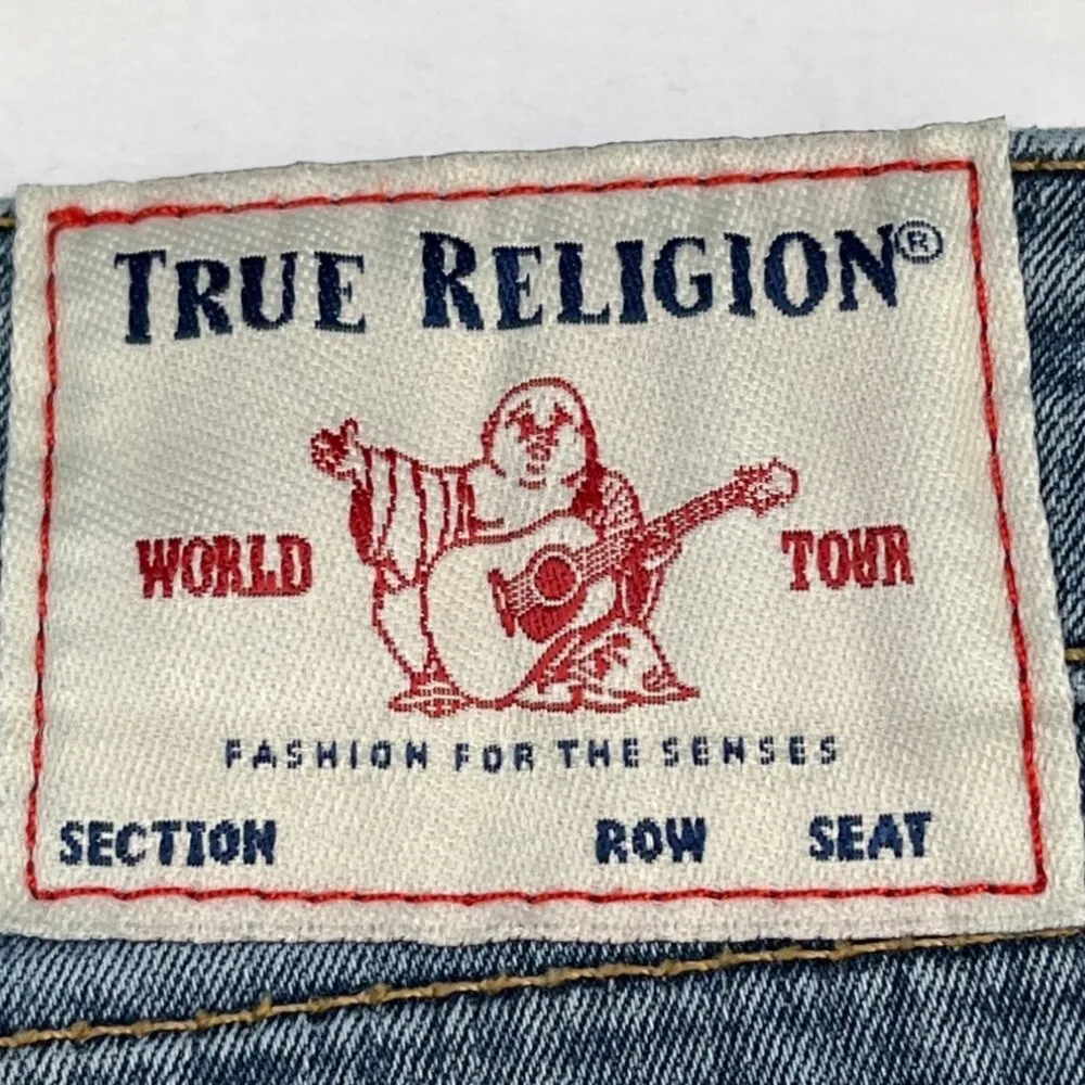 True Religion Women's Blue Jeans/Mid Rise/Skinny Sz 28 SKU 4222 - Image 5