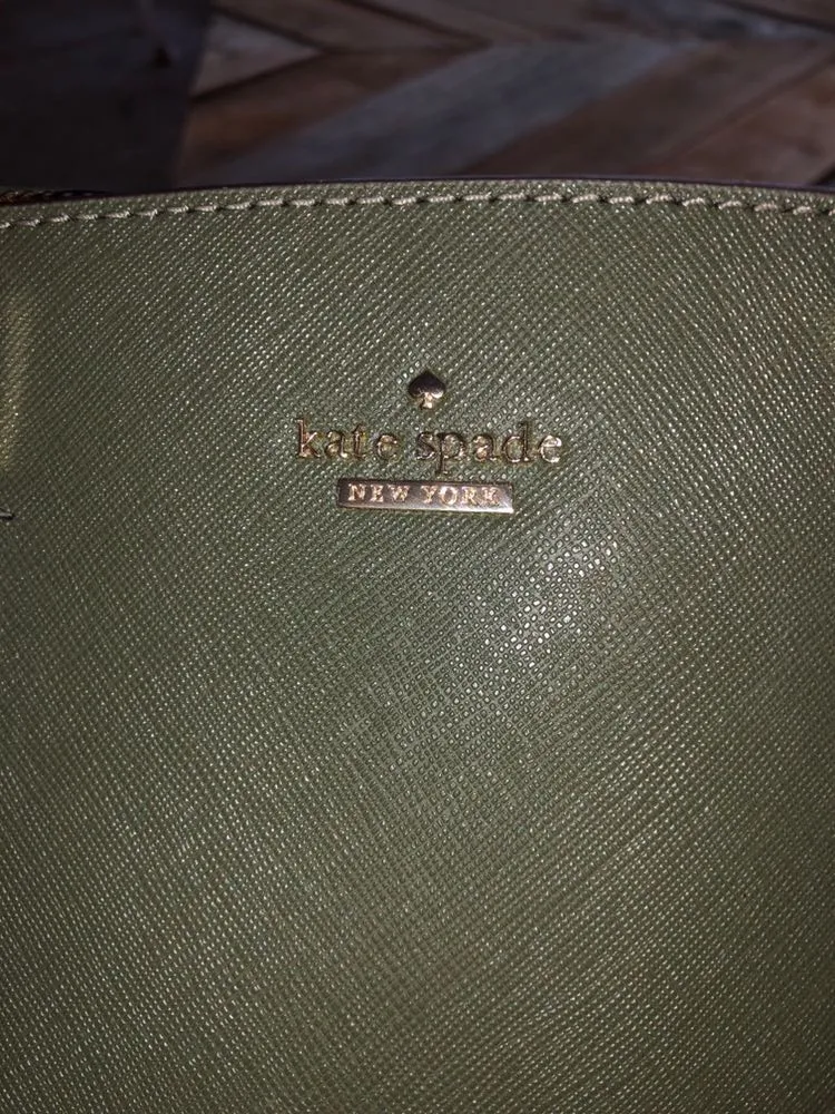 Kate Spade Hunter green Purse - Image 4