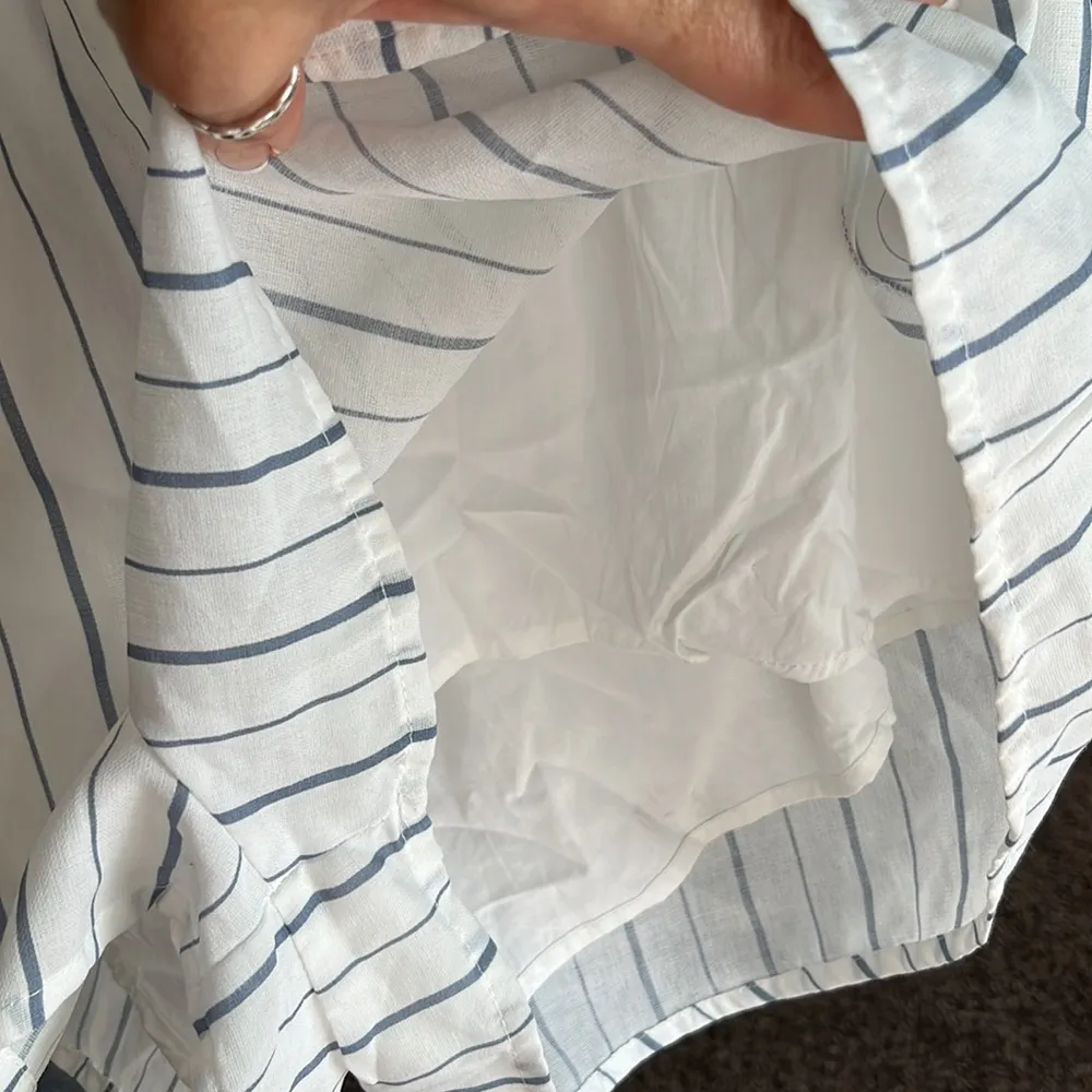 L’atiste strapless pin stripe romper - Image 5